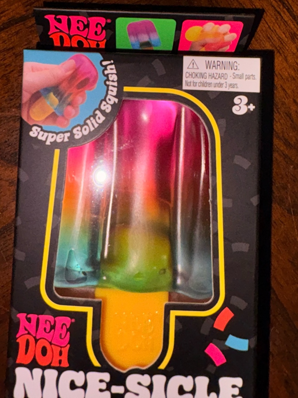 NeeDoh Nice-Sicle Sensory Squish Toy - Multicolor